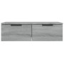 Armario de pared madera de ingeniería gris Sonoma 68x30x20 cm de vidaXL, Estantes y estanterías - Ref: Foro24-817094, Precio:...
