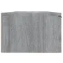 Armario de pared madera de ingeniería gris Sonoma 68x30x20 cm de vidaXL, Estantes y estanterías - Ref: Foro24-817094, Precio:...