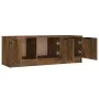 Mueble de TV madera contrachapada roble ahumado 102x35x36,5 cm de vidaXL, Muebles TV - Ref: Foro24-817081, Precio: 54,35 €, D...