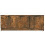 Mueble de TV madera contrachapada roble ahumado 102x35x36,5 cm de vidaXL, Muebles TV - Ref: Foro24-817081, Precio: 58,58 €, D...