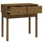 Konsolentisch aus massivem Kiefernholz in Honigbraun, 76,5 x 40 x 75 cm von vidaXL, Seitentische - Ref: Foro24-821752, Preis:...