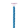 Arbeitsseil aus Polypropylen blau 6 mm 25 m von vidaXL, Seile und Metallschnüre - Ref: Foro24-152962, Preis: 7,85 €, Rabatt: %