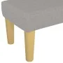 Light gray fabric bench 100x30x30 cm by vidaXL, Banks - Ref: Foro24-346652, Price: 45,50 €, Discount: %