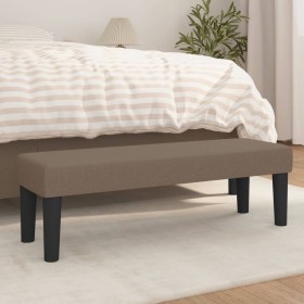 Taupegraue Stoffbank 100x30x30 cm von vidaXL, Banken - Ref: Foro24-346648, Preis: 47,71 €, Rabatt: %