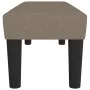 Taupe gray fabric bench 100x30x30 cm by vidaXL, Banks - Ref: Foro24-346648, Price: 58,59 €, Discount: %