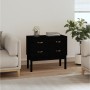 Konsolenschrank aus massivem Kiefernholz schwarz 90x40x78 cm von vidaXL, Sideboards - Ref: Foro24-821743, Preis: 125,49 €, Ra...