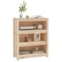 Estantería madera maciza de pino 80x35x68 cm de vidaXL, Librerías y estanterías - Ref: Foro24-821679, Precio: 96,64 €, Descue...