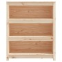 Regal aus massivem Kiefernholz, 80 x 35 x 68 cm von vidaXL, Bücherregale und Regale - Ref: Foro24-821679, Preis: 100,90 €, Ra...
