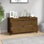 Beistellschrank aus massivem, honigbraunem Kiefernholz, 100 x 40 x 54 cm von vidaXL, Sideboards - Ref: Foro24-821777, Preis: ...