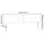 Kopfteile 2 Einheiten aus cremefarbenem Stoff 90x5x78/88 cm von vidaXL, Kopf- und Fußteile - Ref: Foro24-346501, Preis: 77,05...