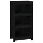 Solid black pine wood bookshelf 50x35x97 cm by vidaXL, Bookcases and shelves - Ref: Foro24-821708, Price: 75,00 €, Discount: %