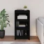 Solid black pine wood bookshelf 50x35x97 cm by vidaXL, Bookcases and shelves - Ref: Foro24-821708, Price: 75,00 €, Discount: %