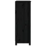 Solid black pine wood bookshelf 50x35x97 cm by vidaXL, Bookcases and shelves - Ref: Foro24-821708, Price: 75,00 €, Discount: %