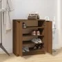 Mueble zapatero madera contrachapada marrón roble 59x35x70 cm by vidaXL, Closets and storage - Ref: Foro24-817104, Price: 74,...