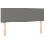 Kopfteile 2 Einheiten dunkelgrauer Stoff 72x5x78/88 cm von vidaXL, Kopf- und Fußteile - Ref: Foro24-345785, Preis: 63,00 €, R...