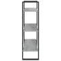 Sonoma-graues Sperrholzregal 80x30x105 cm von vidaXL, Bücherregale und Regale - Ref: Foro24-821316, Preis: 49,96 €, Rabatt: %