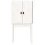Hohes Sideboard aus massivem weißem Kiefernholz, 60 x 40 x 120 cm von vidaXL, Sideboards - Ref: Foro24-821745, Preis: 98,13 €...