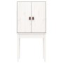 Hohes Sideboard aus massivem weißem Kiefernholz, 60 x 40 x 120 cm von vidaXL, Sideboards - Ref: Foro24-821745, Preis: 99,24 €...