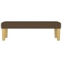 Brown fabric bench 100x30x30 cm by vidaXL, Banks - Ref: Foro24-346655, Price: 39,69 €, Discount: %