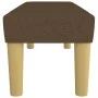 Brown fabric bench 100x30x30 cm by vidaXL, Banks - Ref: Foro24-346655, Price: 48,38 €, Discount: %