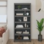 Regal aus massivem Kiefernholz in Grau, 80 x 35 x 183 cm von vidaXL, Bücherregale und Regale - Ref: Foro24-821696, Preis: 233...