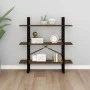 Regal aus geräuchertem Eichensperrholz, 100 x 30 x 105 cm von vidaXL, Bücherregale und Regale - Ref: Foro24-821323, Preis: 42...