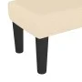 Banco de tela color crema 70x30x30 cm de vidaXL, Bancos - Ref: Foro24-346621, Precio: 45,69 €, Descuento: %