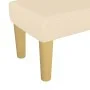 Cream fabric bench 70x30x30 cm by vidaXL, Banks - Ref: Foro24-346629, Price: 37,49 €, Discount: %