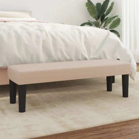 Cappuccino synthetic leather bench 100x30x30 cm by vidaXL, Banks - Ref: Foro24-346665, Price: 48,11 €, Discount: %