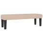 Cappuccino synthetic leather bench 100x30x30 cm by vidaXL, Banks - Ref: Foro24-346665, Price: 48,11 €, Discount: %