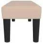 Cappuccino synthetic leather bench 100x30x30 cm by vidaXL, Banks - Ref: Foro24-346665, Price: 48,11 €, Discount: %