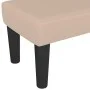 Cappuccino synthetic leather bench 100x30x30 cm by vidaXL, Banks - Ref: Foro24-346665, Price: 48,11 €, Discount: %