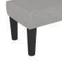 Banco de tela gris claro 70x30x30 cm von vidaXL, Banken - Ref: Foro24-346616, Preis: 35,10 €, Rabatt: %