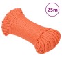 Orangefarbenes Polypropylen-Arbeitsseil 8 mm 25 m von vidaXL, Seile und Metallschnüre - Ref: Foro24-152928, Preis: 9,26 €, Ra...