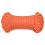 Orangefarbenes Polypropylen-Arbeitsseil 8 mm 25 m von vidaXL, Seile und Metallschnüre - Ref: Foro24-152928, Preis: 9,26 €, Ra...