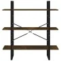 Estantería madera contrachapada roble ahumado 100x30x105 cm de vidaXL, Librerías y estanterías - Ref: Foro24-821321, Precio: ...