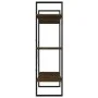 Estantería madera contrachapada roble ahumado 100x30x105 cm de vidaXL, Librerías y estanterías - Ref: Foro24-821321, Precio: ...