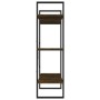Regal aus geräuchertem Eichensperrholz, 100 x 30 x 105 cm von vidaXL, Bücherregale und Regale - Ref: Foro24-821321, Preis: 39...