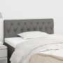 Kopfteil aus dunkelgrauem Stoff, 100 x 7 x 78/88 cm von vidaXL, Kopf- und Fußteile - Ref: Foro24-346327, Preis: 39,53 €, Raba...