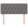 Kopfteil aus dunkelgrauem Stoff, 100 x 7 x 78/88 cm von vidaXL, Kopf- und Fußteile - Ref: Foro24-346327, Preis: 38,99 €, Raba...