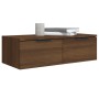 Armario de pared madera de ingeniería marrón roble 68x30x20 cm de vidaXL, Estantes y estanterías - Ref: Foro24-817095, Precio...