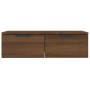 Armario de pared madera de ingeniería marrón roble 68x30x20 cm de vidaXL, Estantes y estanterías - Ref: Foro24-817095, Precio...