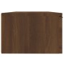 Armario de pared madera de ingeniería marrón roble 68x30x20 cm de vidaXL, Estantes y estanterías - Ref: Foro24-817095, Precio...
