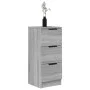 Sideboards 2 pcs Sonoma gray plywood 30x30x70 cm by vidaXL, Sideboards - Ref: Foro24-817015, Price: 86,58 €, Discount: %
