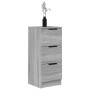 Sideboards 2 Stk. Sonoma graues Sperrholz 30x30x70 cm von vidaXL, Sideboards - Ref: Foro24-817015, Preis: 87,70 €, Rabatt: %