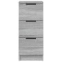Sideboards 2 Stk. Sonoma graues Sperrholz 30x30x70 cm von vidaXL, Sideboards - Ref: Foro24-817015, Preis: 87,70 €, Rabatt: %