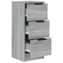 Sideboards 2 pcs Sonoma gray plywood 30x30x70 cm by vidaXL, Sideboards - Ref: Foro24-817015, Price: 86,58 €, Discount: %