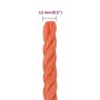 Orangefarbenes Polypropylen-Arbeitsseil 12 mm 25 m von vidaXL, Seile und Metallschnüre - Ref: Foro24-152938, Preis: 21,32 €, ...