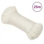 Weißes Polypropylen-Arbeitsseil 8 mm 25 m von vidaXL, Seile und Metallschnüre - Ref: Foro24-153045, Preis: 11,25 €, Rabatt: %
