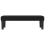 Banco de tela negro 100x30x30 cm de vidaXL, Bancos - Ref: Foro24-346646, Precio: 54,37 €, Descuento: %